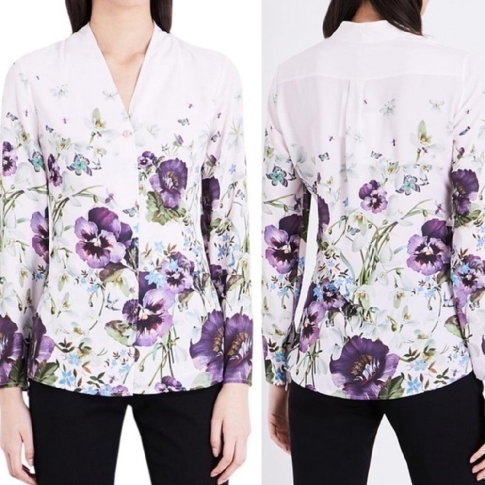 Ted Baker Elizay Entangled Enchantment Blouse